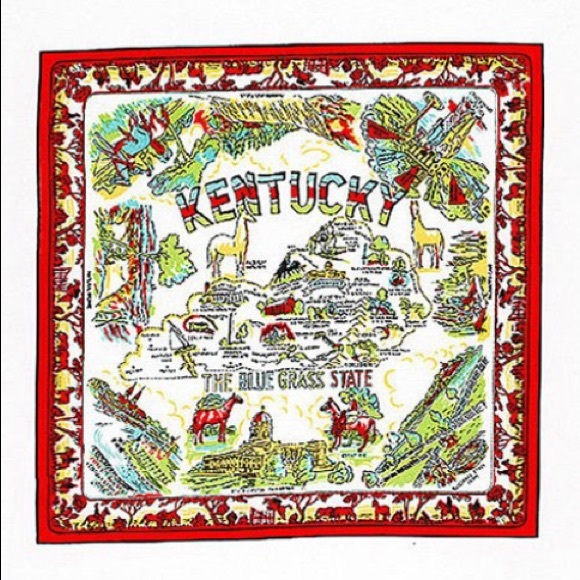 Red and White Kitchen Co. Other - Vintage Kentucky Flour Sack Kitchen Towel - 2/Set